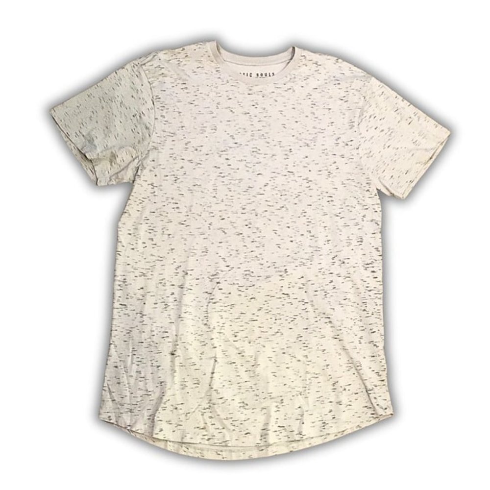 "Rustic Souls Men's XL Off White Designer Short Sleeve T-Shirt